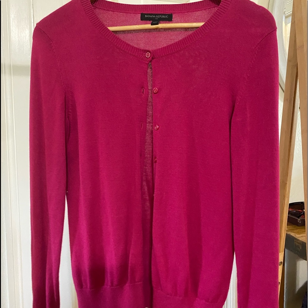 like new banana republic cardigan